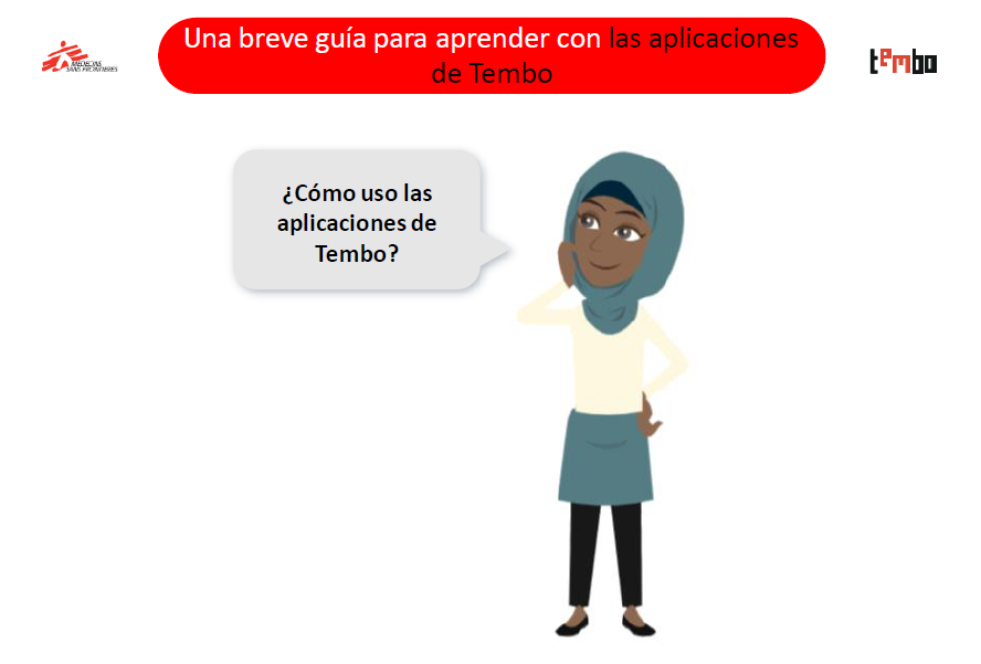 Como usar las applicaciones Tembo