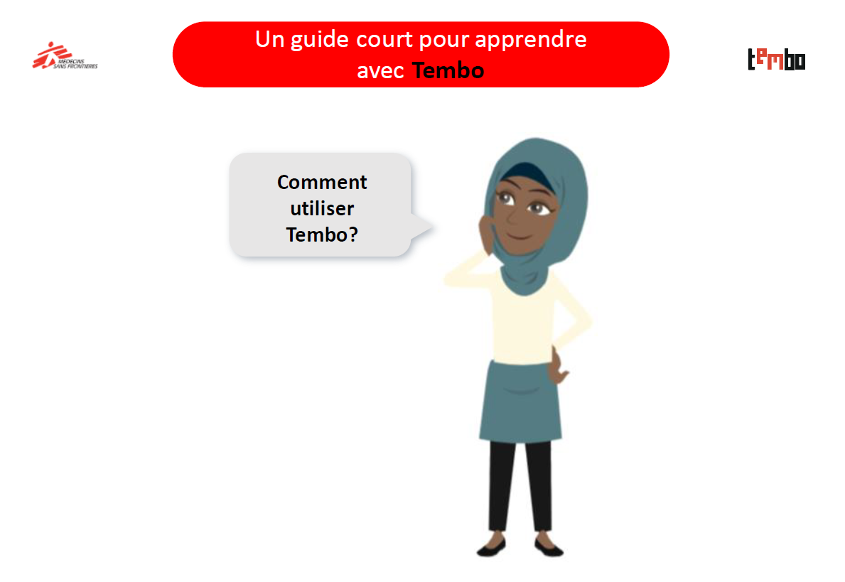 Un guide court pour apprendre avec Tembo